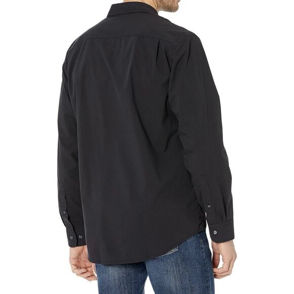 Amazon Essentials Men's Regular-Fit Long-Sleeve Casual Poplin Shirt Amazon's‎ - Picture 3 of 8